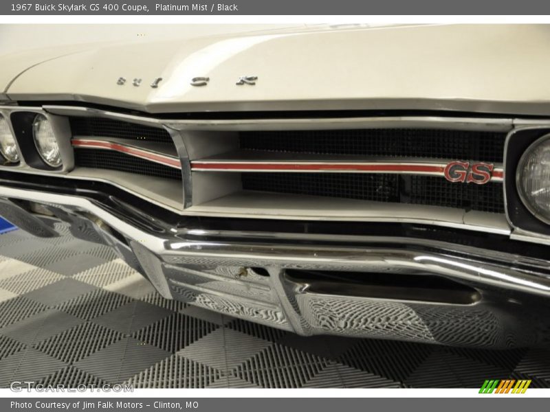 Platinum Mist / Black 1967 Buick Skylark GS 400 Coupe
