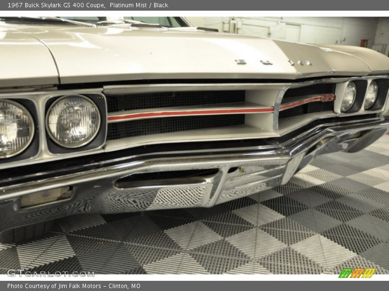 Platinum Mist / Black 1967 Buick Skylark GS 400 Coupe