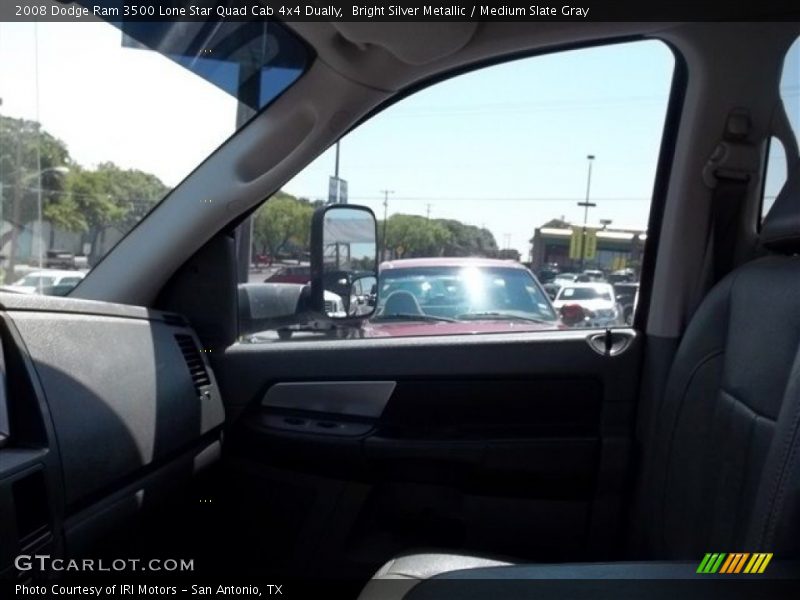 Bright Silver Metallic / Medium Slate Gray 2008 Dodge Ram 3500 Lone Star Quad Cab 4x4 Dually