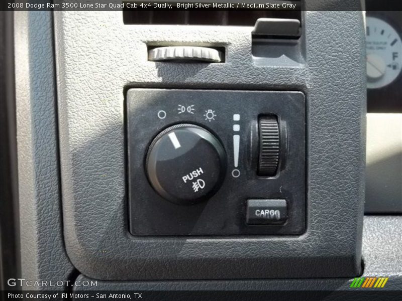 Bright Silver Metallic / Medium Slate Gray 2008 Dodge Ram 3500 Lone Star Quad Cab 4x4 Dually