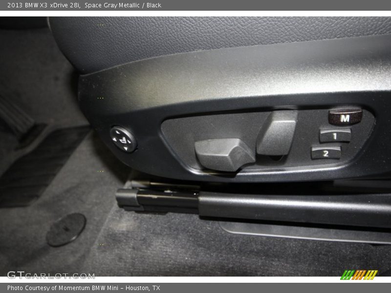 Space Gray Metallic / Black 2013 BMW X3 xDrive 28i