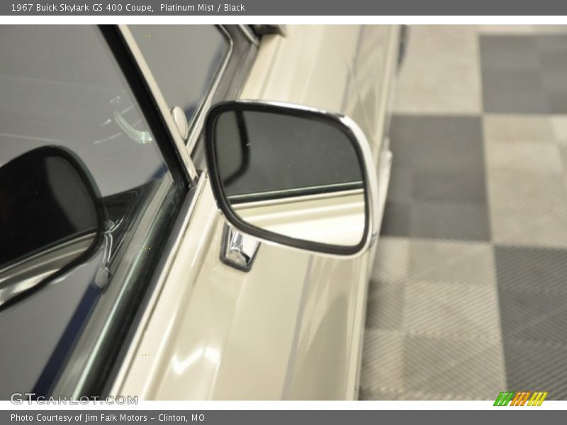 Platinum Mist / Black 1967 Buick Skylark GS 400 Coupe