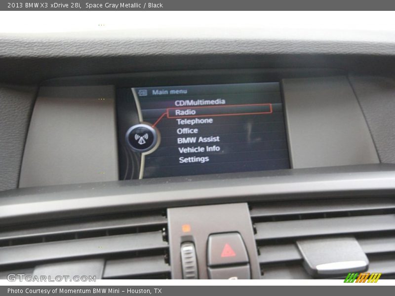 Space Gray Metallic / Black 2013 BMW X3 xDrive 28i
