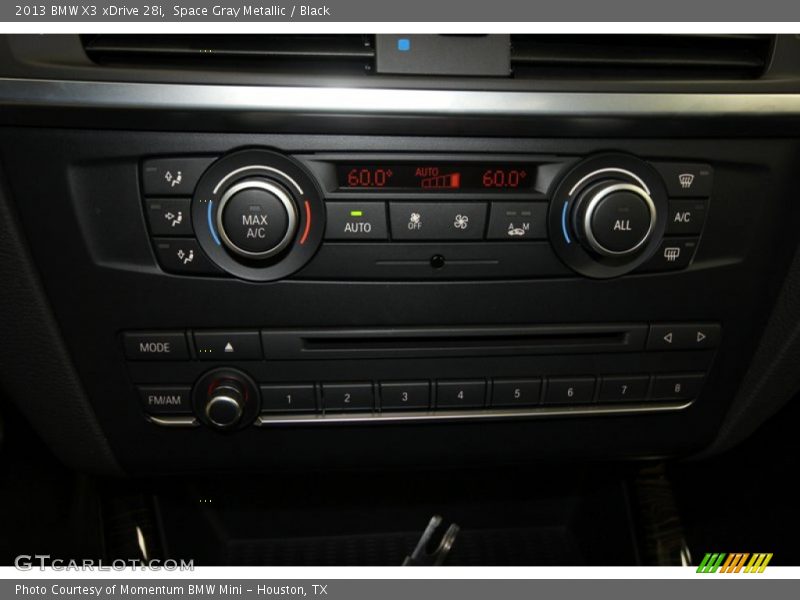 Space Gray Metallic / Black 2013 BMW X3 xDrive 28i