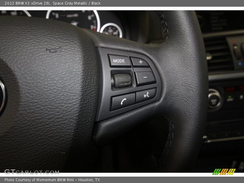 Space Gray Metallic / Black 2013 BMW X3 xDrive 28i