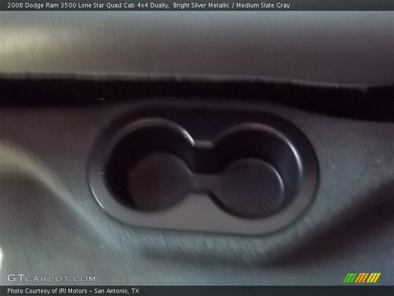 Bright Silver Metallic / Medium Slate Gray 2008 Dodge Ram 3500 Lone Star Quad Cab 4x4 Dually