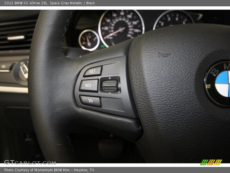 Space Gray Metallic / Black 2013 BMW X3 xDrive 28i