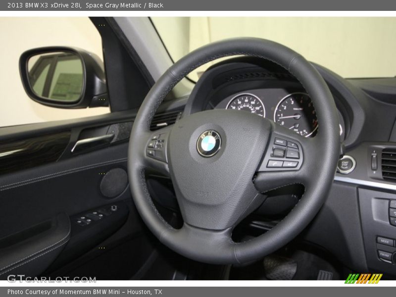 Space Gray Metallic / Black 2013 BMW X3 xDrive 28i