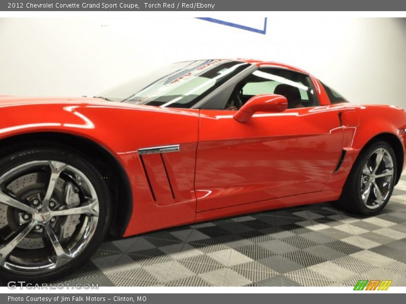 Torch Red / Red/Ebony 2012 Chevrolet Corvette Grand Sport Coupe