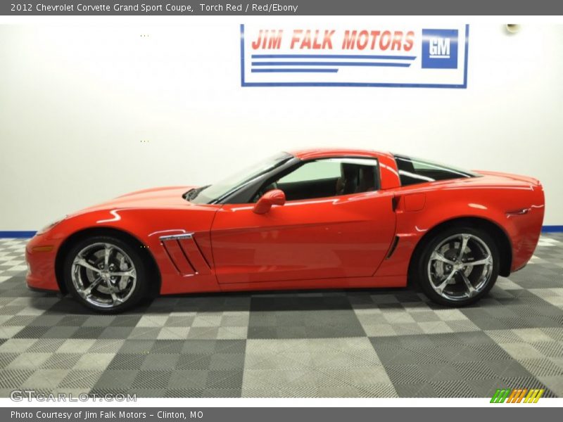 Torch Red / Red/Ebony 2012 Chevrolet Corvette Grand Sport Coupe