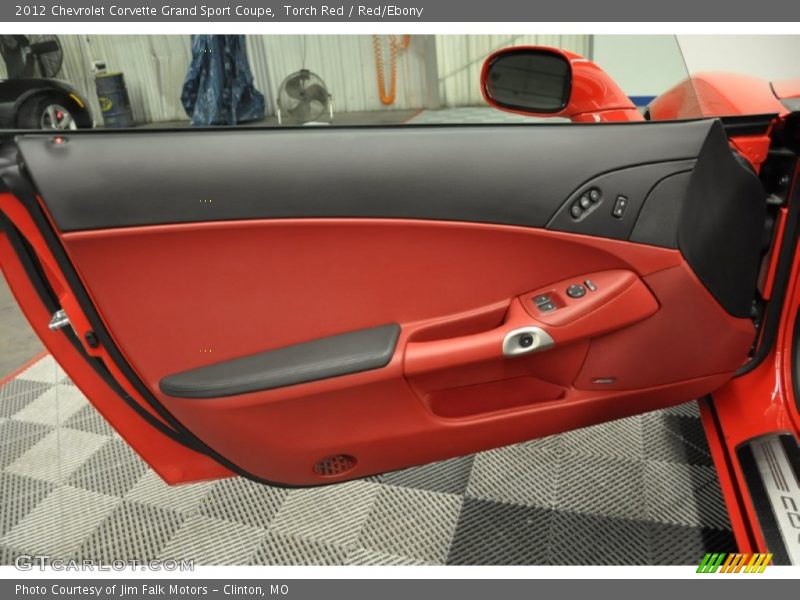 Door Panel of 2012 Corvette Grand Sport Coupe