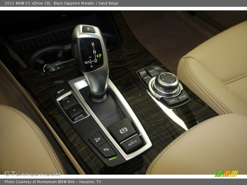 Black Sapphire Metallic / Sand Beige 2013 BMW X3 xDrive 28i