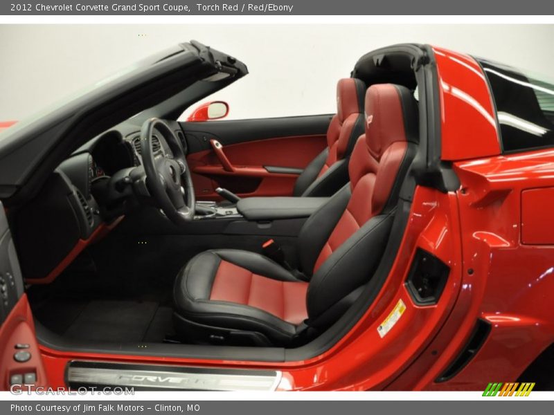 Front Seat of 2012 Corvette Grand Sport Coupe