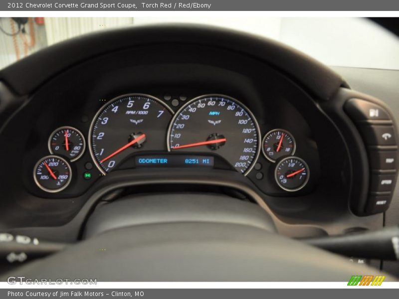  2012 Corvette Grand Sport Coupe Grand Sport Coupe Gauges