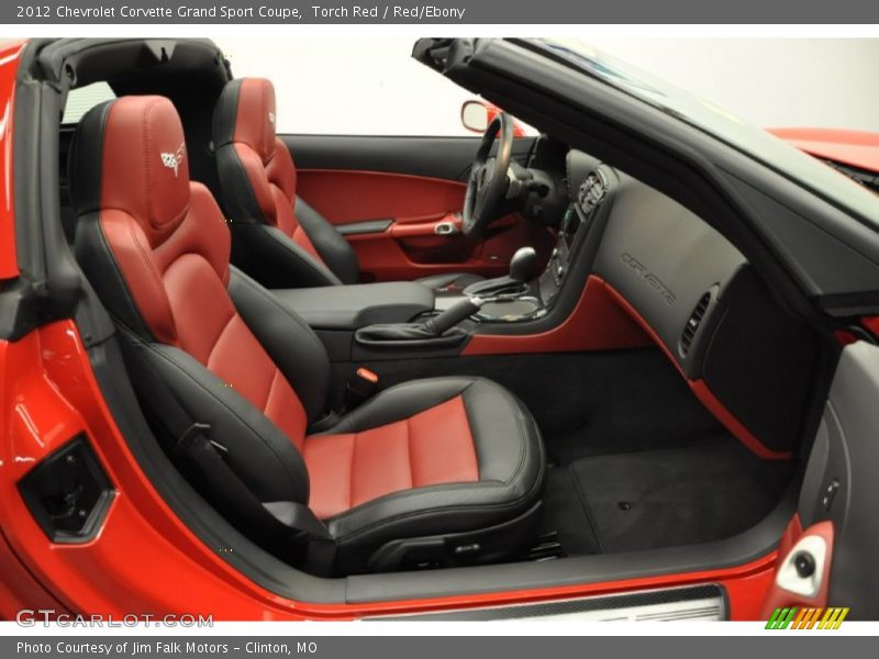  2012 Corvette Grand Sport Coupe Red/Ebony Interior