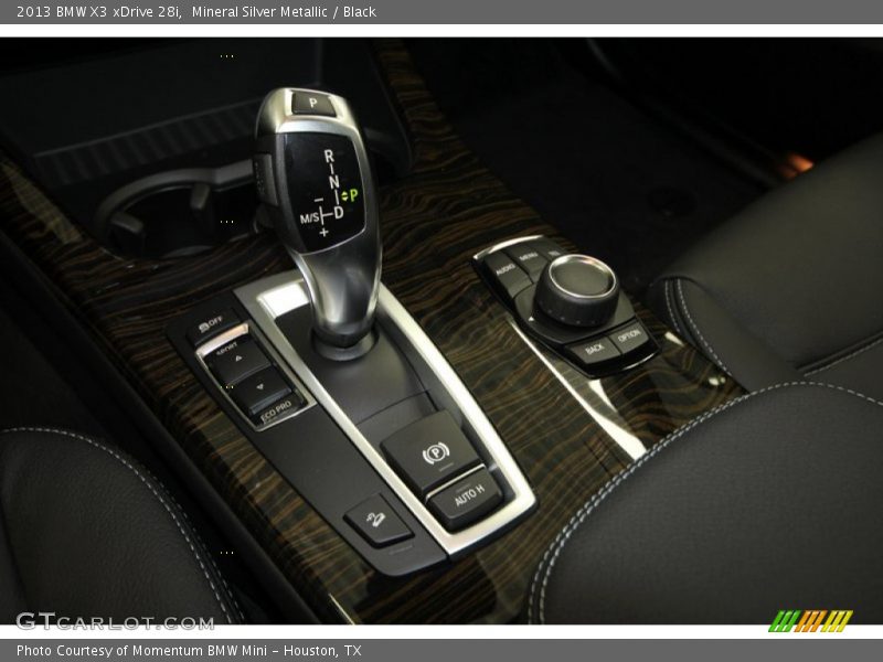 Mineral Silver Metallic / Black 2013 BMW X3 xDrive 28i