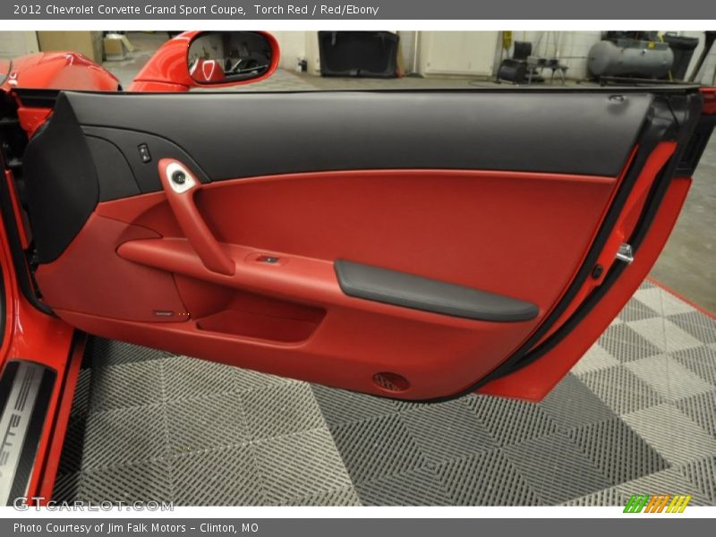 Door Panel of 2012 Corvette Grand Sport Coupe