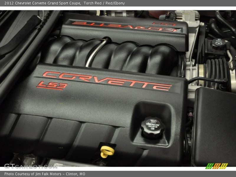  2012 Corvette Grand Sport Coupe Engine - 6.2 Liter OHV 16-Valve LS3 V8