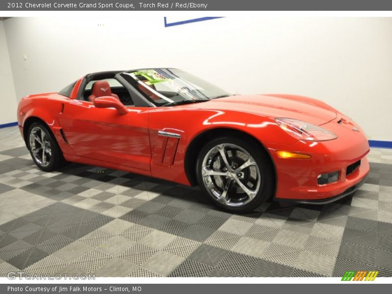 Torch Red / Red/Ebony 2012 Chevrolet Corvette Grand Sport Coupe
