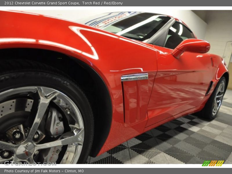 Torch Red / Red/Ebony 2012 Chevrolet Corvette Grand Sport Coupe