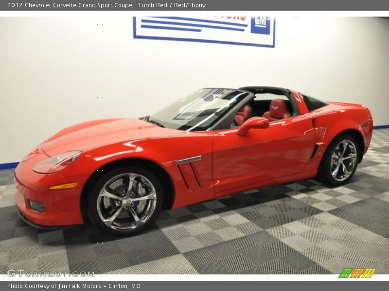 Torch Red / Red/Ebony 2012 Chevrolet Corvette Grand Sport Coupe