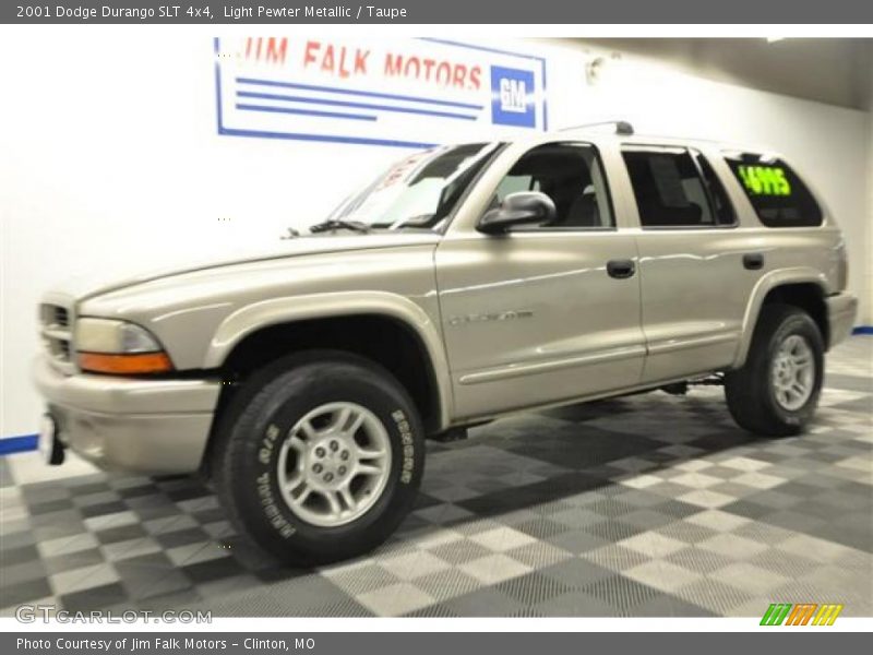 Light Pewter Metallic / Taupe 2001 Dodge Durango SLT 4x4