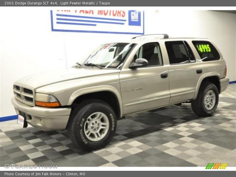 Light Pewter Metallic / Taupe 2001 Dodge Durango SLT 4x4