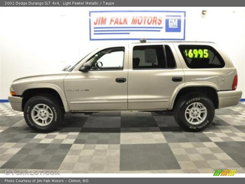 Light Pewter Metallic / Taupe 2001 Dodge Durango SLT 4x4