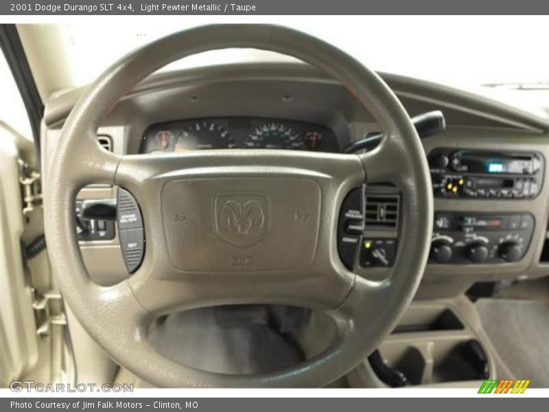 Light Pewter Metallic / Taupe 2001 Dodge Durango SLT 4x4