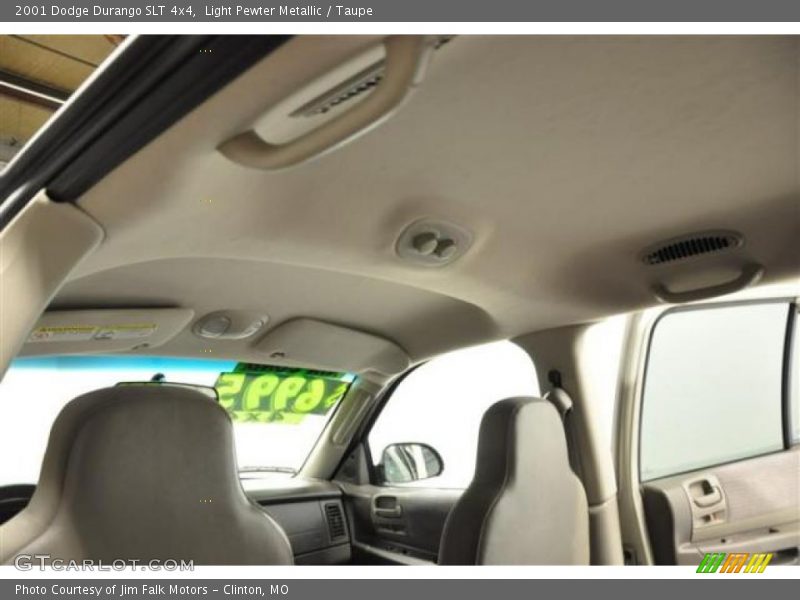Light Pewter Metallic / Taupe 2001 Dodge Durango SLT 4x4