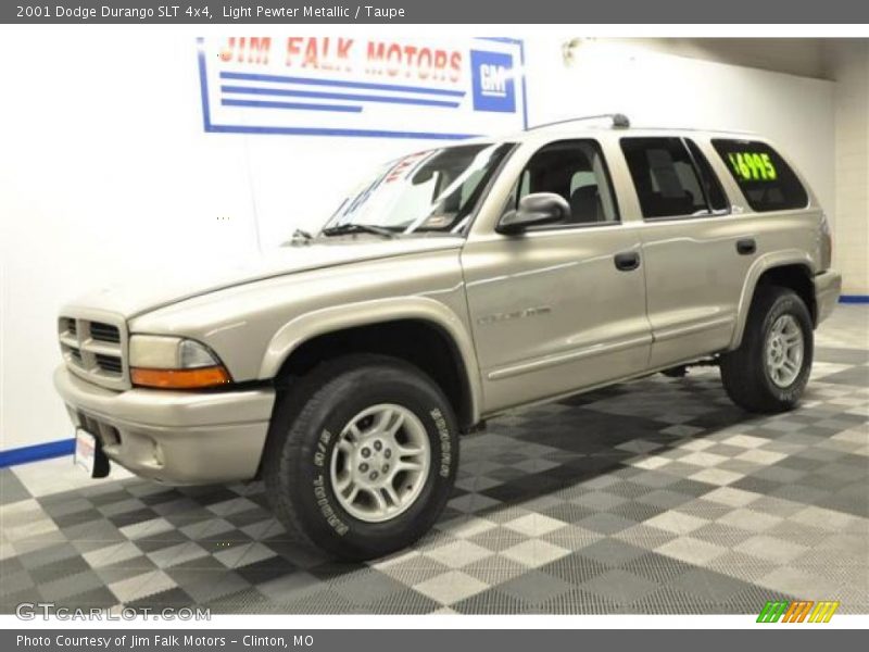 Light Pewter Metallic / Taupe 2001 Dodge Durango SLT 4x4