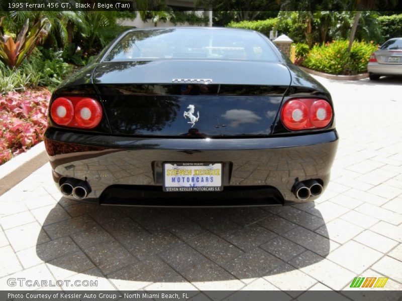 Black / Beige (Tan) 1995 Ferrari 456 GT