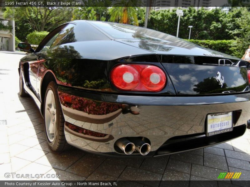 Black / Beige (Tan) 1995 Ferrari 456 GT