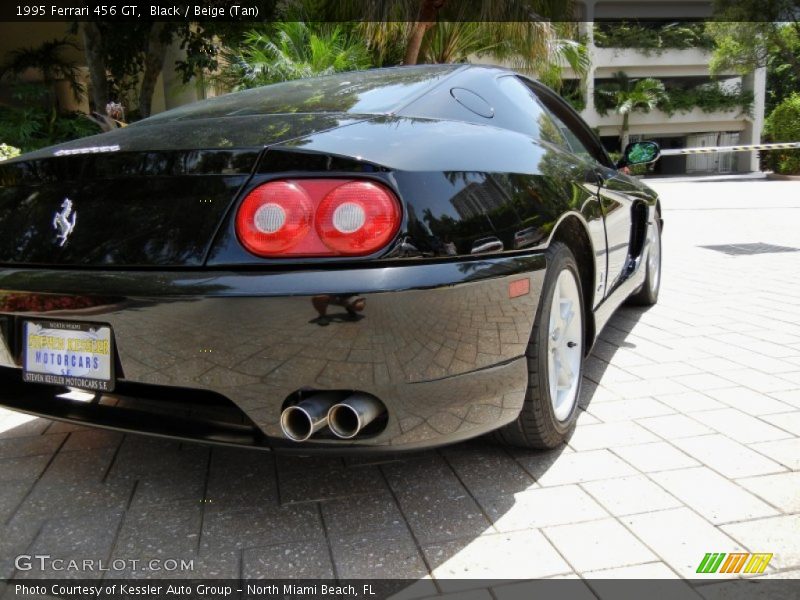 Black / Beige (Tan) 1995 Ferrari 456 GT