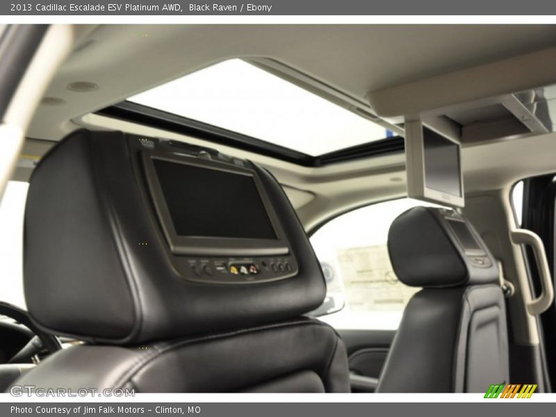 Black Raven / Ebony 2013 Cadillac Escalade ESV Platinum AWD
