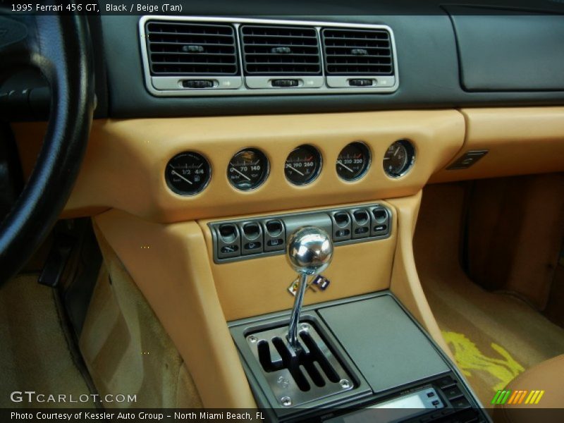 Controls of 1995 456 GT