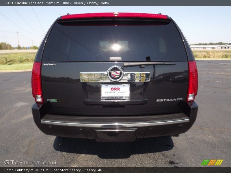 Black Raven / Ebony/Ebony 2011 Cadillac Escalade Premium