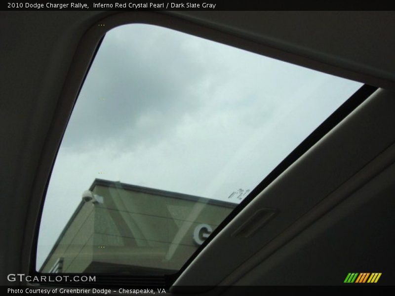 Inferno Red Crystal Pearl / Dark Slate Gray 2010 Dodge Charger Rallye