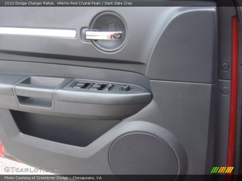 Inferno Red Crystal Pearl / Dark Slate Gray 2010 Dodge Charger Rallye