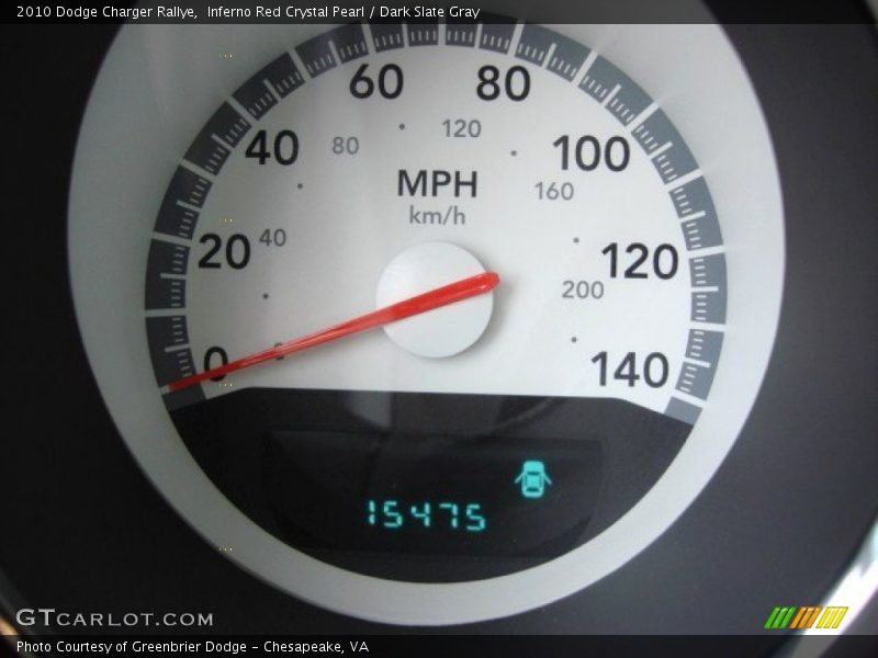 Inferno Red Crystal Pearl / Dark Slate Gray 2010 Dodge Charger Rallye