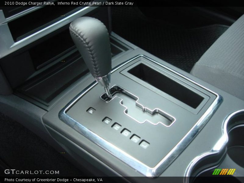 Inferno Red Crystal Pearl / Dark Slate Gray 2010 Dodge Charger Rallye