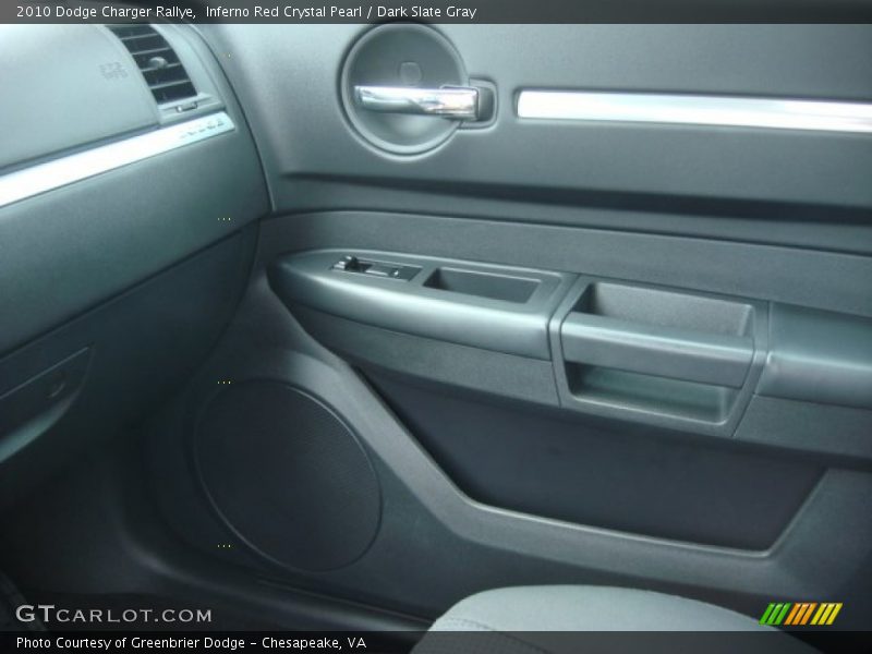Inferno Red Crystal Pearl / Dark Slate Gray 2010 Dodge Charger Rallye