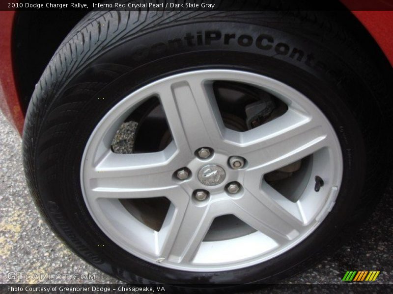 Inferno Red Crystal Pearl / Dark Slate Gray 2010 Dodge Charger Rallye