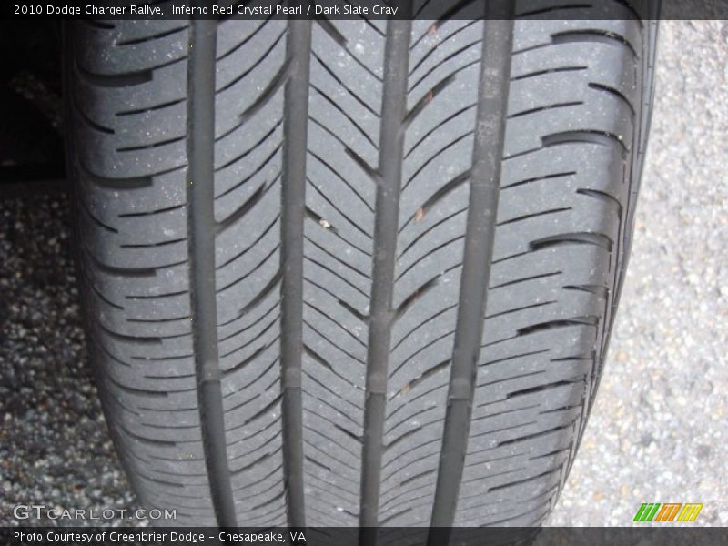 Inferno Red Crystal Pearl / Dark Slate Gray 2010 Dodge Charger Rallye