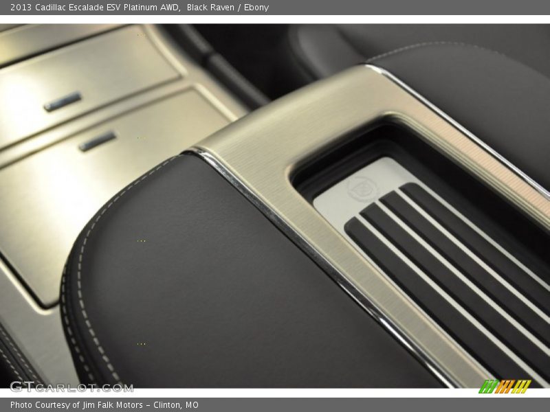 Black Raven / Ebony 2013 Cadillac Escalade ESV Platinum AWD