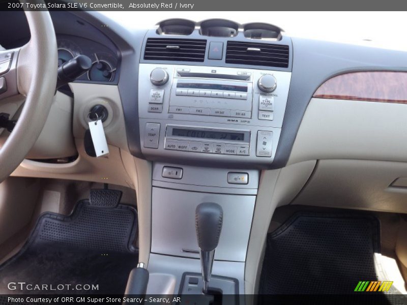 Absolutely Red / Ivory 2007 Toyota Solara SLE V6 Convertible