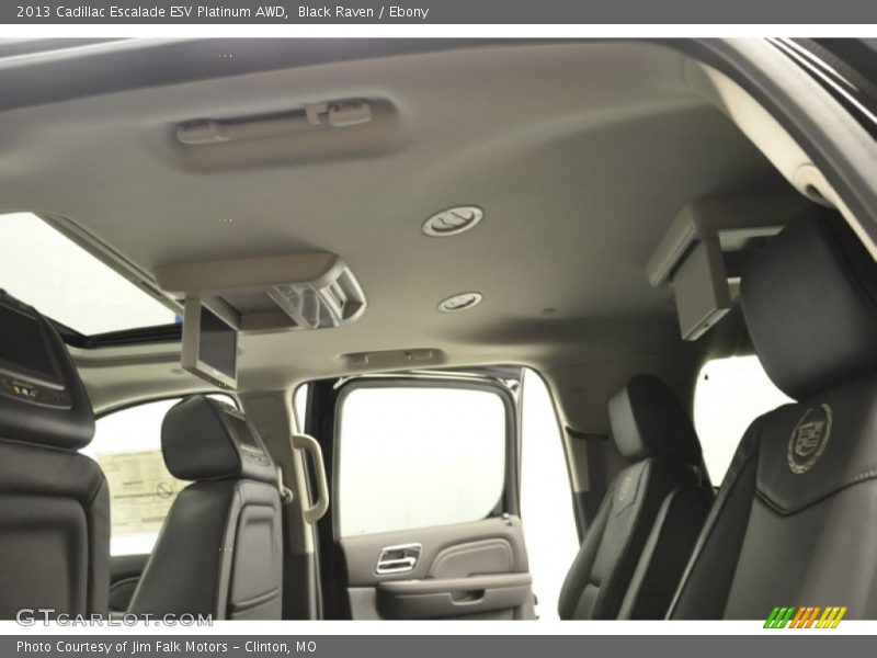Black Raven / Ebony 2013 Cadillac Escalade ESV Platinum AWD