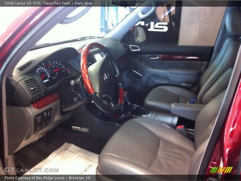 Salsa Red Pearl / Dark Gray 2008 Lexus GX 470