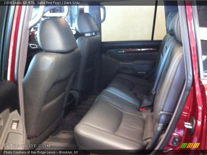 Salsa Red Pearl / Dark Gray 2008 Lexus GX 470
