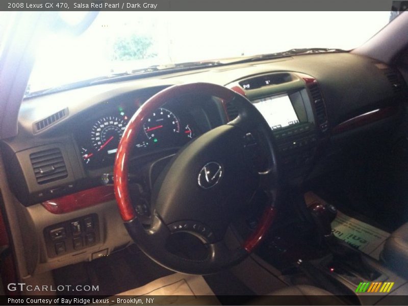 Salsa Red Pearl / Dark Gray 2008 Lexus GX 470